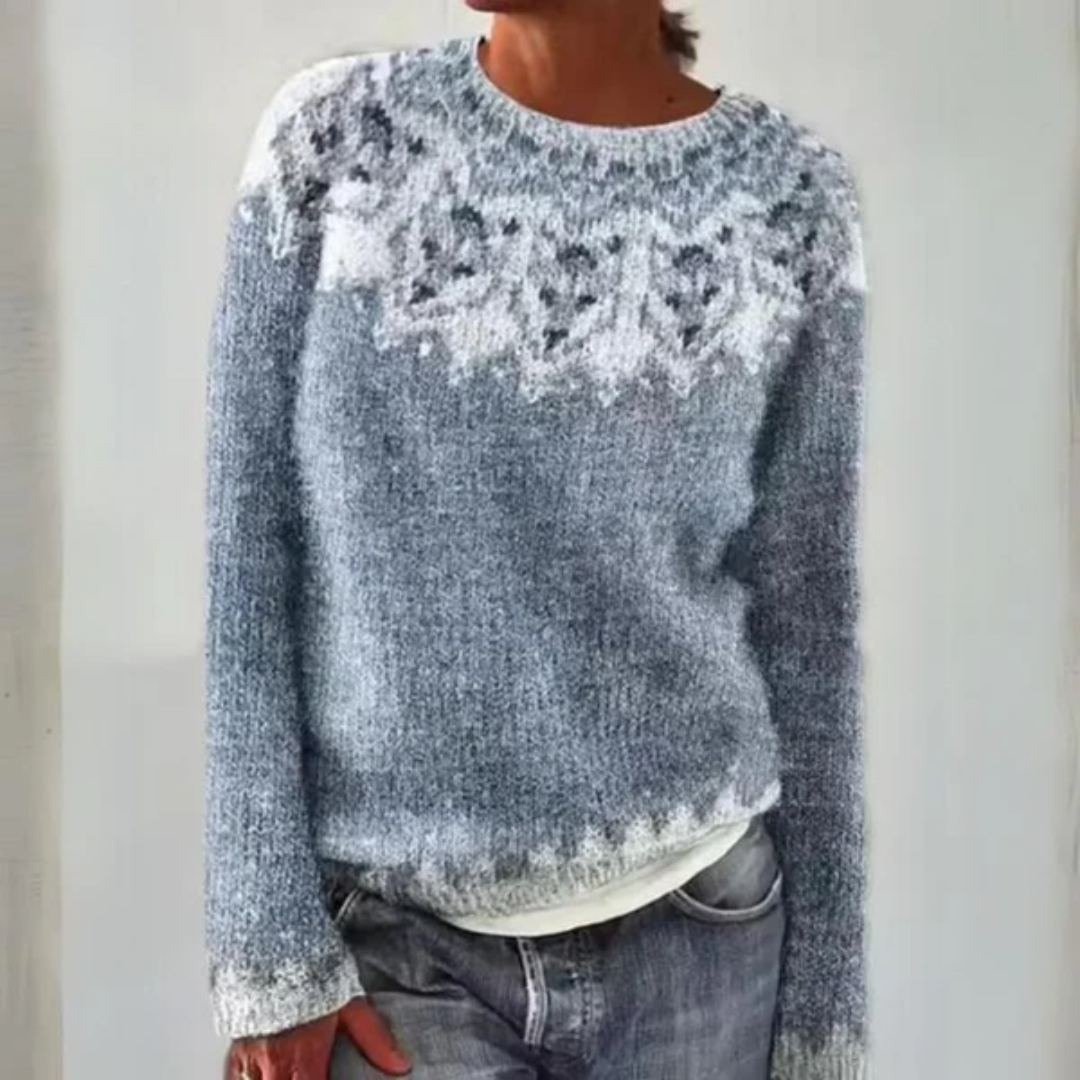Pull Vintage Chic Pour Femme