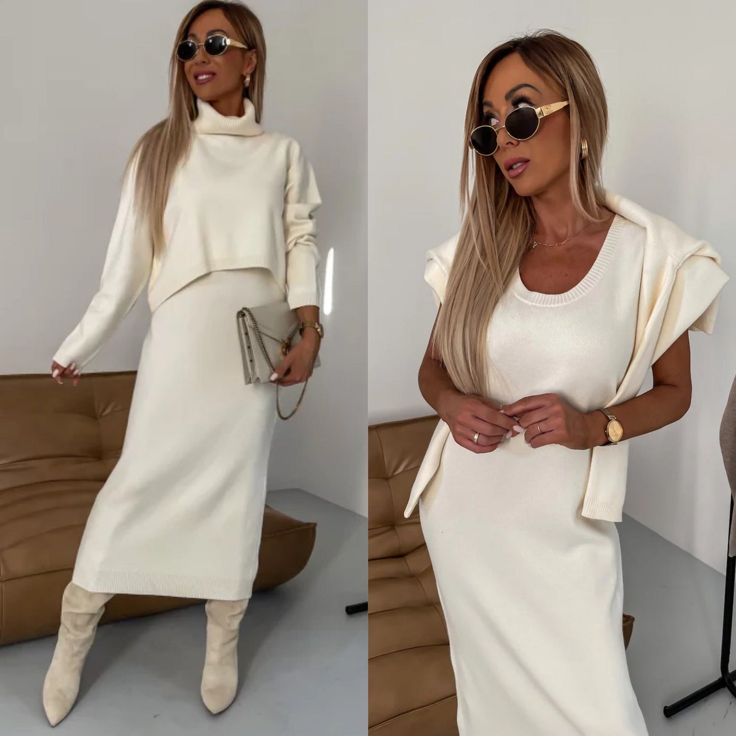 Ensemble pour Femme Élégant Cocooning