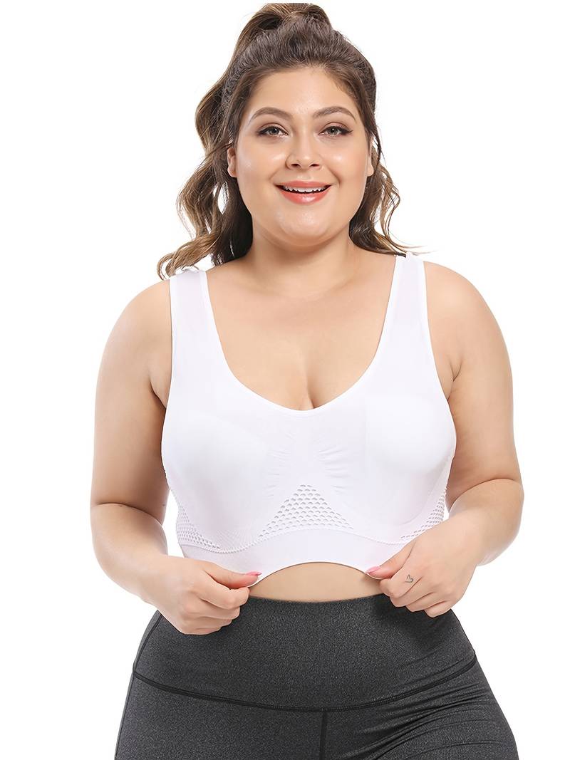 Brassière sport pour Femme Grande Taille Ultra Confortable (Lot de 2)