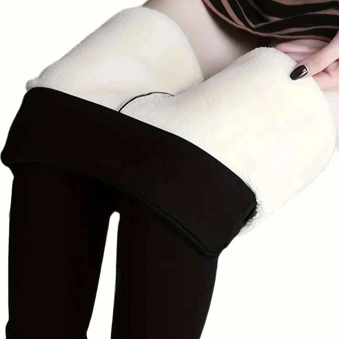 Legging Polaire Doublé Tendance