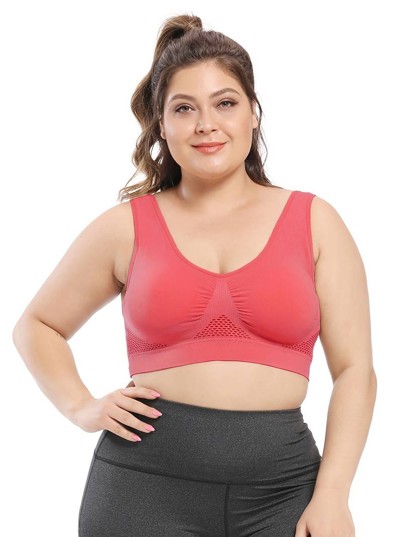 Brassière sport pour Femme Grande Taille Ultra Confortable (Lot de 2)