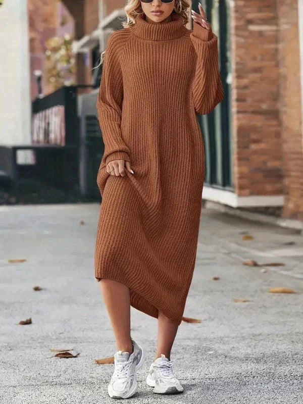 Robe à Manches Longues Cosy et Élégante