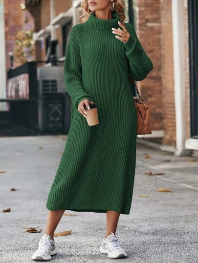 Robe à Manches Longues Cosy et Élégante